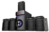 Rockville HTS45 800w 5.1 Channel Home Theater Audio System, Bluetooth Connectivity, USB/SD Playback, Wall-Mountable Speakers, for Home Entertainment