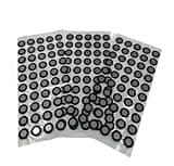 1000 Points Magnetic 3D Scanning Markers/Dots/Stickers, Diffuse Reflection Markers for 3D Scanner for Complex Details(Inner 6mm Outer 10mm)