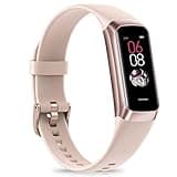 Fitness Tracker, Activity Trackers with 24/7 Heart Rate Blood Pressure Blood Oxygen Sleep Monitor, 1.1" AMOLED Touch Screen Step Counter, IP68 Waterproof Pedometer for Women Android iOS