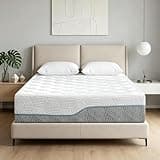 16 Inch Extra Firm Mattress King with Ice Silk Cover,Cool Green Tea/Gel Memory Foam Mattresses in Box,Dual Side Medium Firm-Mattress for Back Pain,Fiberglass-Free,CertiPUR-US,Made in USA 80'' x 76''