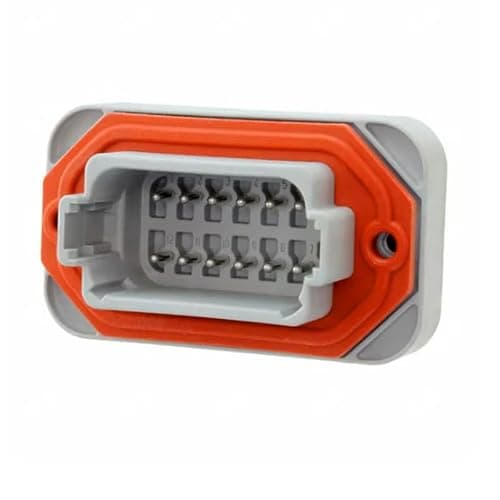Car Connector 12 Pin Connector DT15-12PA Straight Needle Bender Solder Panel end Socket(5 pcs)