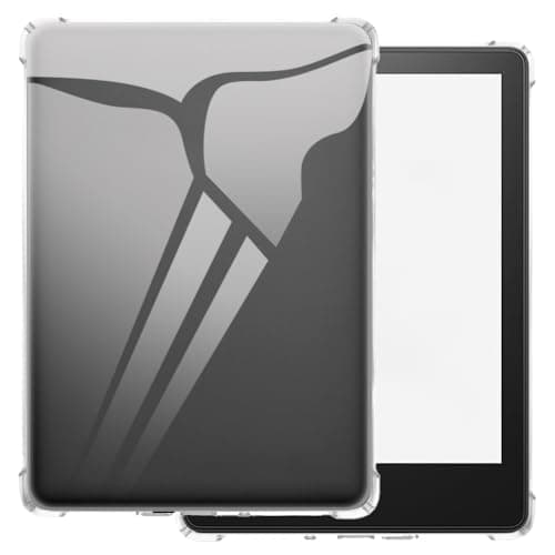 OAGELIM Case Compatible with Kindle Paperwhite 11th Generation M2L3EK M2L4EK6 6.8 2021, Lightweight Soft TPU, Anti-Scratch Ultra Slim Protective Tablet Cover, Shockproof Shell Impact Resistant(Clear)