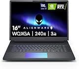 Dell Alienware 16 Area-51 AA16250 AI Gaming Laptop 16.0" 240Hz IPS WQXGA Display (Intel Ultra 9-275HX, GeForce RTX 5070 8GB, 32GB DDR5, 1TB M.2 PCIe SSD, Backlit KB, 2 Thunderbolt 4, Win 11 Home)
