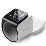 CAVN Blood Pressure Monitor for Home Use, One-Touch Upper Arm BP Machine, Automatic No-Wrap Arm Tunnel Design, Fits 8.7"-15.7" Arms, 4 Users x 199 Memory, USB-C