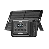 OUPES 2000W Solar Generator with Panels Included, 36Min Fast Charge, 1024Wh LiFePO4 Portable Power Station w/ 100W Panel, for Camping Road Trips Picnics Home Backup Emergency