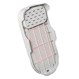 Omquot Mini Portable Laundry Board with Soap Dish for Washing Clothes by Hand in Dorms, Lightweight PP and PS Material