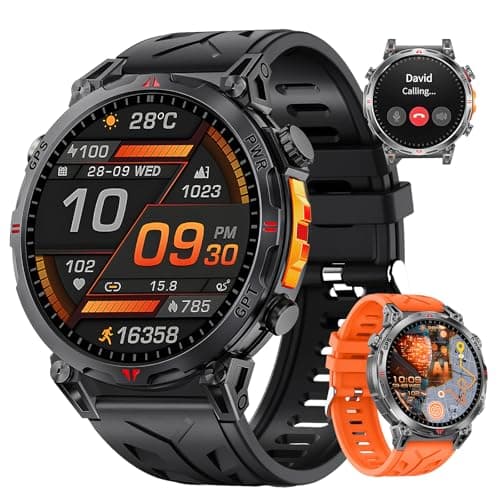 Mdawnpeaks Smart Watches for Men GPS
