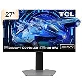 TCL 27 Inch QLED Mini LED QHD G64 180Hz 1ms (GtG) Freesync HDR 600 nits 27G64 Gamer Monitor