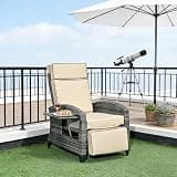 Reclining Lounge Chair,Outdoor Recliner Chair