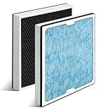 2-Pack Shield 550 Replacement Filters Compatible with AlorAir CleanShield HEPA 550 Air Scrubber.: 3-in-1 Pre-Filter, H-EPA, and Activated Carbon filter