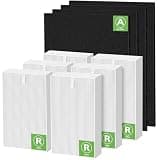 6 Pack HPA300 Filter Replacement Compatible with Honeywell Hepa HPA300 HEPA Air Purifier, Fits for Honeywell Air Purifier Filter Replacement - Models HPA300VP HPA304 HPA3300