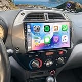 Alikali 4+64G Car Stereo for Toyota RAV4 2001-2006 Wireless Carplay Android Car Radio, 9 Inch Touschscreen with Android Auto 5G WiFi GPS Navigation FM RDS AHD Backup Camera