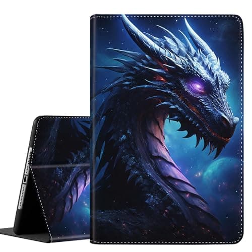 Case for Galaxy Tab A9 Plus ， Auto Sleep/Wake Multi-Angle Viewing Slim Folio Stand Cover for Samsung Galaxy Tab A9+/A9 Plus 11 Inch 2023 (SM-X210/X216/X218), Star Dragon