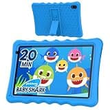 BYYBUO 10 inch Kids Tablet, Android 13 Tablets for Kids,Google Tablet with 4GB RAM &32GB ROM (Light Blue)
