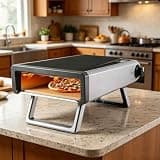 Portable Propane Gas Pizza Oven, 12 Inch with Foldable Legs, Accessory Kit