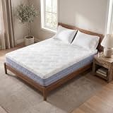 ITEFDTUTNE 10 Inch Queen Size Mattress High Density Sponge Medium Firm Comfortable Bed Mattress Support for Spinal Alignment, CertiPUR-US