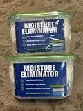 Moisture Eliminator Traps Excess Moisture Eliminates though odors helps prevent Water damage (9.8 oz) 2 -pack