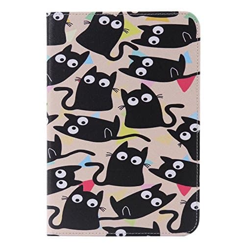 Galaxy Tab A 8.0 Folio Case,T350 Case,Yourfairy [Cat] [Wallet Function] PU Leather [Kickstand Feature] Folio Leather Stand Shell Flip Case Cover for Samsung Galaxy Tab A 8 Inch Tablet SM-T350