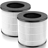 Cayman 608/320 Filter Compatible with Okaysou Cayman 608/320 Air Purifie-r, 3-in-1 Filtration, 2 Pack