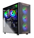 Skytech Gaming Chronos 3 Gaming PC, AMD Ryzen 7 5700 3.7GHz, NVIDIA RTX 5060 Ti 8GB VRAM, 1TB NVMe SSD, 16GB DDR4 RAM 3200, 650W Gold PSU, WI-FI 5, Windows 11, Desktop