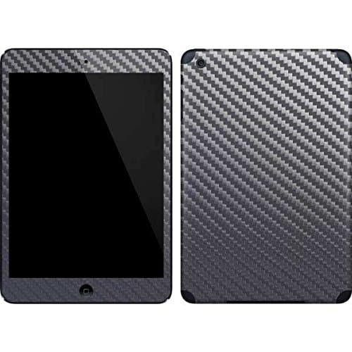 Skinit Decal Tablet Skin Compatible with iPad Mini (1st & 2nd Gen) - Originally Designed Silver Carbon Fiber Design