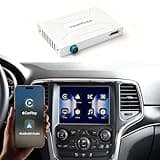 Wireless CarPlay Decoder Kit for Jeep Dodge Chrysler with Uconnect 8.4" Support Android Auto MirrorLink, Airplay, Original Controls, and 360 Rear-View Camera GPS Navigation