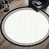 Dalumian Detachable Graphene Electric Heating Carpet, Heated Floor Mats with 12 Timer & Fast Warm Up, Energy-Efficient Underfoot Heating Mat for Yoga/Indoor/Under Desk(A,240 * 240cm)