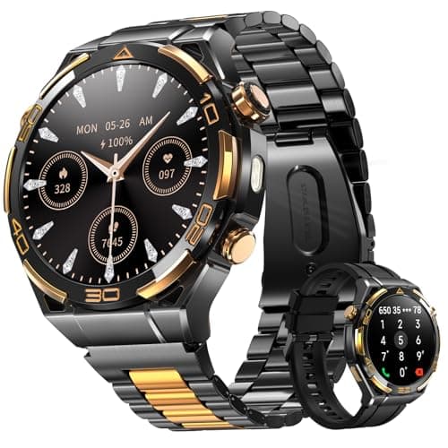 IOWODO Smart Watch for Men Answer/Make Call for Android iPhone
