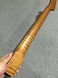 AAA Roasted Flame Maple 22 fret Rosewood Fretboard guitar neck parts Replace