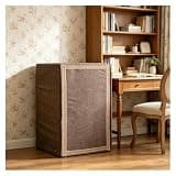 CHZDPP 6 Color Safe Cover for Appliances/Storage Cabinet, Customisable Safe Covers Disguise with Pull Open Zipper, Safety Dust Cover for Long Term Use(Grey,24x18x35in/60x45x90 cm)