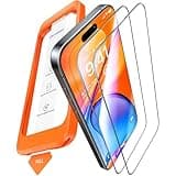 UltraGlass TOP 9H+ Armor for iPhone 15 Pro Max Screen Protector [NO.1 Military Grade Shatterproof] Screen Protector 15 Pro Max Tempered Glass [Longest Durable] Full Coverage, 2 Pack