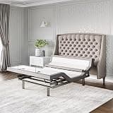 Sven & Son Platinum Adjustable Bed Base Frame Only, Head and Foot Lift, Lumbar Support, Head-Pillow-Tilt, Massage, Under-Bed Lights, USB - Queen