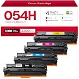 belietop 054H 054 Toner Cartridge 4 Pack Set Compatible for Canon CRG-054