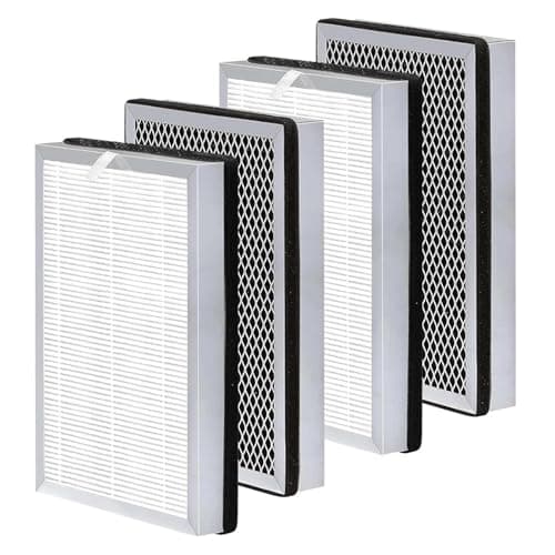 4 Pack MA-25 Replacement Filters,Compatible For Medify，Air Purifier Filter S1/W1/B1 3-in-1 Filters