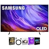 Samsung 83 Inch Class 4K OLED Smart TV Ultimate Home Theater Experience HDR Gaming Ready WiFi Smart Entertainment Hub HDMI Cable 24 Month CPS Warranty Bundle