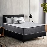 Treaton, 10-Inch Medium Firm Innerspring Full XL Mattress with Tight Top Comfort - Supportive Edge Support - Quilted Design for Everyday Sleep and Guest Rooms and Home Use Comfort.