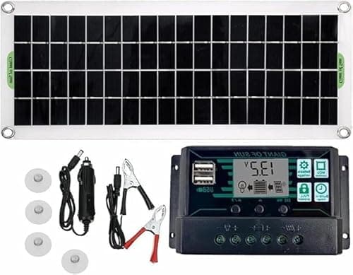 KZZAAO Solar Panel Kit 1000W - High-Efficiency Module for RV, Trailer, Camper, Marine, Off Grid, Outdoor Camping, Hiking, Fishing, Cycling