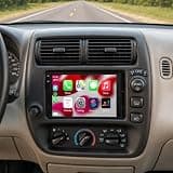 6.83'' Android Car Radio for Ford Explorer Sport 2001-2005, Stereo Upgrade Support Wireless Carplay Android Auto, Touch Screen Head Unit with GPS Navigation Bluetooth Backup Camera FM DSP SWC 5GWiFi