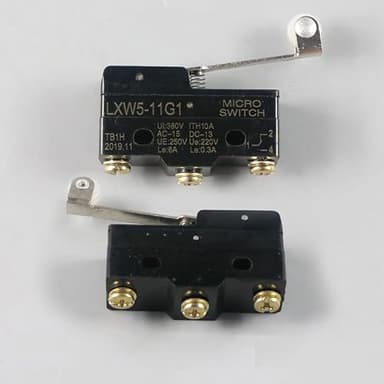 Limit Switch LXW5-11G1 - a Lever-Type Quick-Connect microswitch for Industrial Control Using Hinge Rollers AC250V/DC220V 10A Suitable for Industrial Automation Equipment