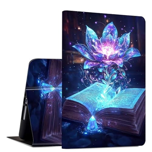 Case for Samsung Galaxy Tab S11 Ultra 14.6 Inch 2025 Slim PU Leather Multi-Angle Viewing Folio Smart Stand Cover with Auto Wake/Sleep for Samsung Tab S11 Ultra 5G SM-X936B/SM-X930,Flower Magic Books