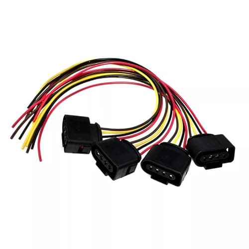 Car Connector 4Pcs Ignition Coil Connector Repair Harness Plug Pigtail for A3(4pcs)