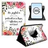 BFDHGQZC 360° Rotating Case for Kindle Scribe 10.2" (2022 Release/2024),Smart PU Leather Cover with Auto Wake Sleep, Swivel Stand Folio for Kindle Scribe Tablet,Bible Verse