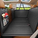 URPOWER Hard Bottom Dog Car Seat Cover for Pets 100% Waterproof Seat Cover Hammock 600D Heavy Duty Scratch Proof Nonslip Durable Back Seat Covers for Cars Trucks and SUVs