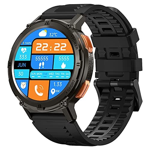 KOSPET Tank T2 Smart Watch for Men (Black)