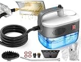 Steam Cleaner, 6-Level Adjustable Steamer for Cleaning, 10s Heat-Up,1.2L Large Tank, 2500W Portable Handheld Steam Cleaner, Multi-Surface Steam Cleaner for Home Car Kitchen Bathroom Grout Window