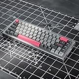 UNIQMAG TMR Keyboard,8K Polling Rate,0.08ms Latency,0.005mm Precision,Springless Maglev Switch,Full-Aluminum Weighted Base,0.001-3.5mm Actuation Travel,RGB Lighting,Gasket-Mount,PC+Mac Ready.(UQ68R)
