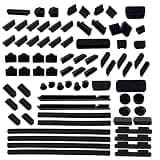 LAMPVPATH 80 PCS Computer Laptop and Motherboard Anti-dust Plugs, 25 Types of Port Anti-dust Covers Stoppers for Computer Laptop and Motherboard - DO NOT Fit MacBook