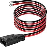 Dawnice 8AWG 50A Extension Cable Bidirectional PPS, Heavy-Duty Battery Adapter Cable Compatible with EcoFlow Delta 2/3 Series Max/Delta 3/3 Plus/Wave 3 for RV, Off-Grid Solar & Home Energy Storage
