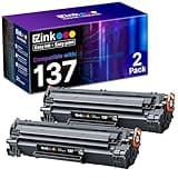 E-Z Ink 137 Black Toner Cartridge Compatible Replacement for Canon Cartridge 137 CRG137 CRG-137 Black Toner High Yield to use with ImageClass D570 MF232W MF227dw MF229dw MF244dw MF212dw MF230(2 Pack)