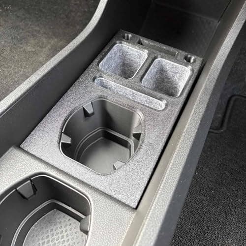 Compatible with RRenault Scenic/Megane E-Tech Cupholder and Organiser - Cup Holder & Center Console Organizer Tray